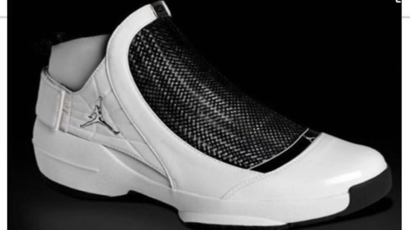 New Air Jordan 19 White Black Shoes